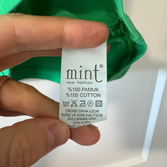 Vintage Y2K 100% cotton sequin embellished 'evil eye' graphic t-shirt / sz M - Picture 5 of 8